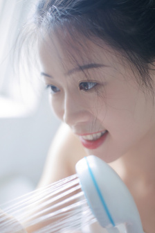 洗手间截了一段小视频